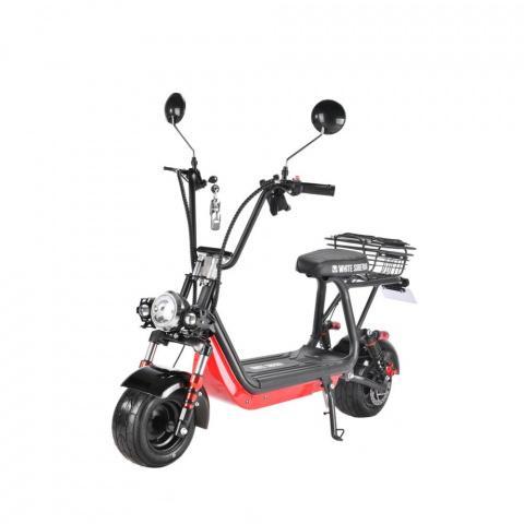 Электробайк WHITE SIBERIA MINI R 1200w