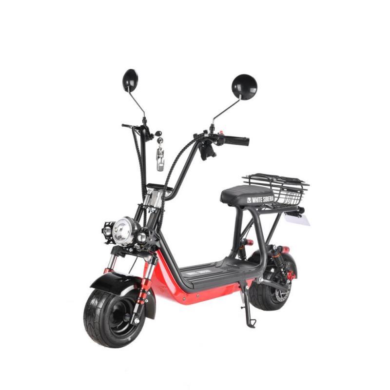 Электробайк WHITE SIBERIA MINI R 1200w