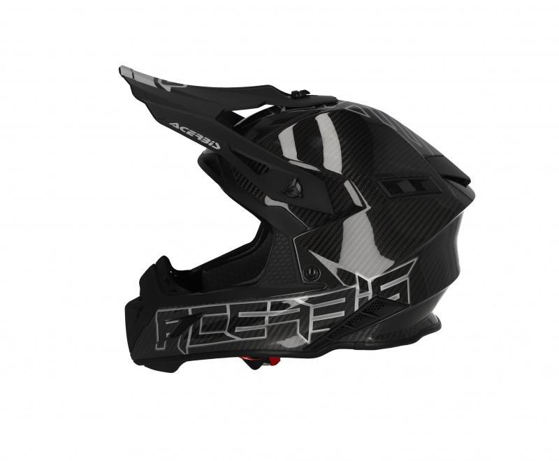 Шлем кроссовый Acerbis Still carbon 22-06 Black-Gray