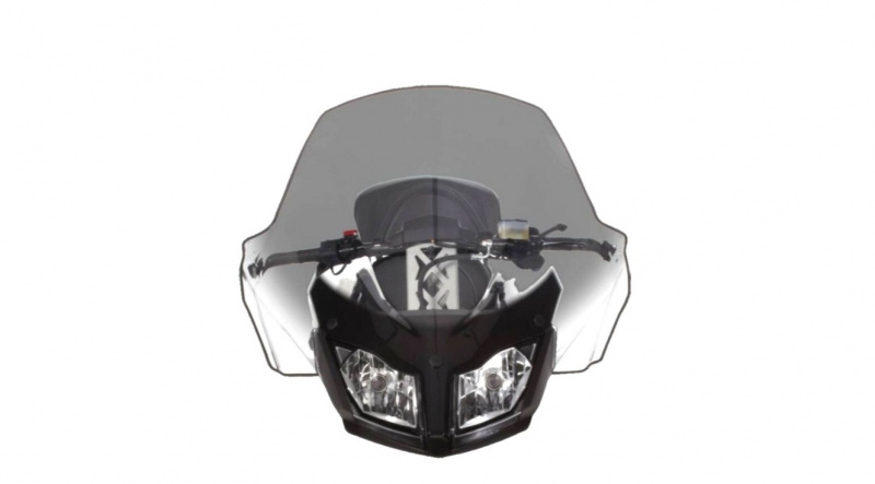 Стекло ветровое для снегоходов Brp/ Ski-Doo/ Lynx. Артикул 860201000