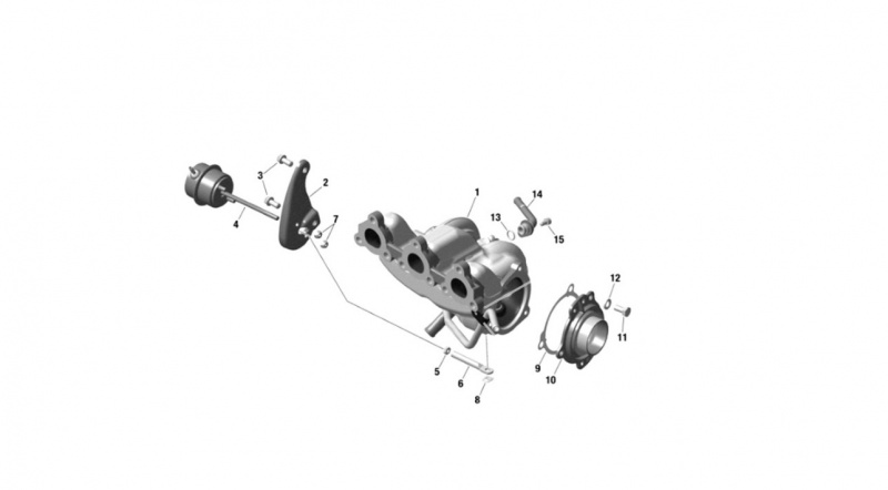 Turbo. Engine - Turbocharger Ass’y турбина, арт. 420893881