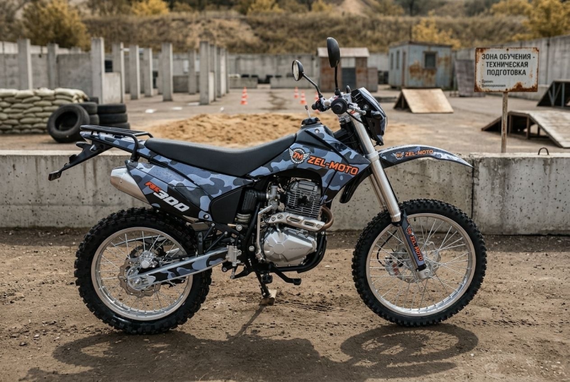 Специализированная Тактическая Техника Мотоцикл СТТМ Zel Moto 300cc